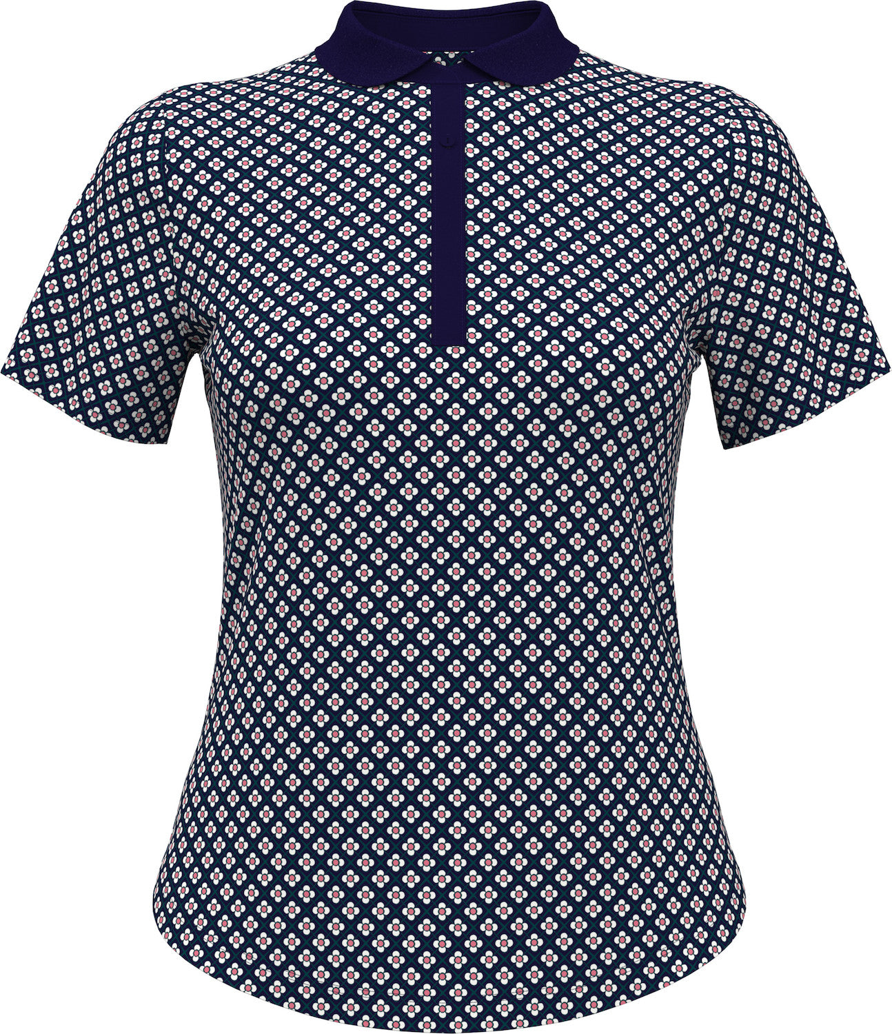 MINI GEO FLORAL SS TOP - CGKFF0J3