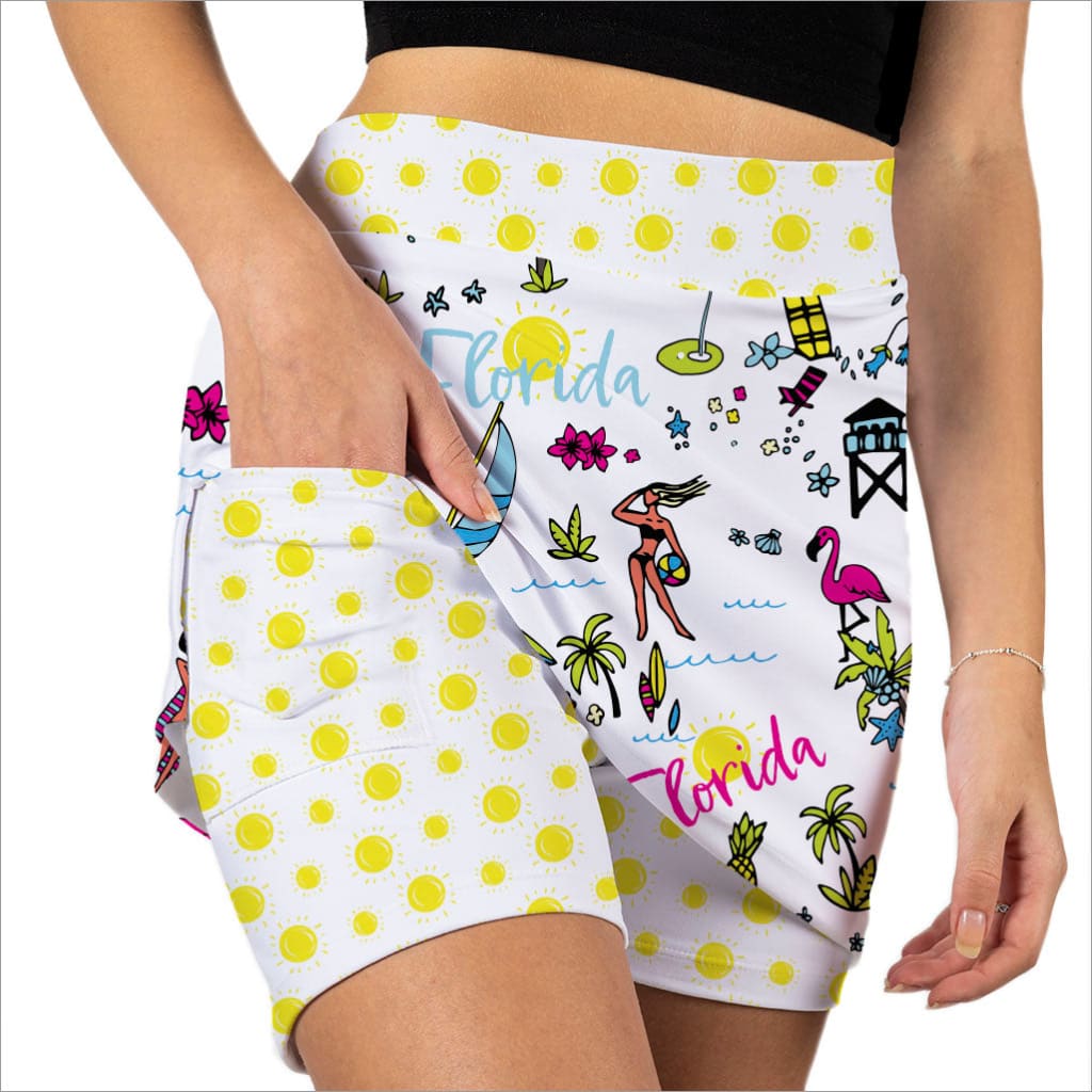 Sunshine State Florida Fashion Skort